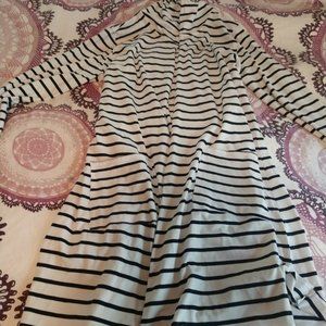 NWT Coolibar Women's Black and White Cardigan